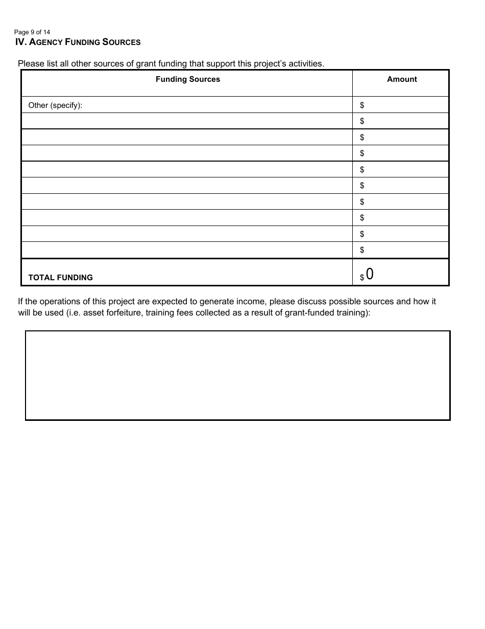 Project Safe Neighborhoods Grant Funds Request - North Dakota, Page 9