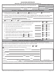Form FF-206-FY-22-152 Elevation Certificate - National Flood Insurance Program, Page 4