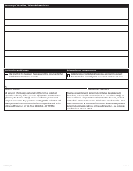 Form NWT9326 Appendix A Chap Intake and Funding Reporting Form - Northwest Territories, Canada (English/French), Page 3