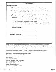 Form SRBP R1 Application for Registration as a Retailer - Northwest Territories, Canada, Page 3