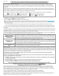 Form DL-5 Motorcycle Learner&#039;s Permit Application to Add/Reapply/Duplicate/Change/Correct - Pennsylvania, Page 2