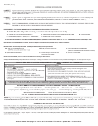 Form DL-31CD Commercial Learner&#039;s Permit - Application to Apply for an Initial/Upgrade - Pennsylvania, Page 3