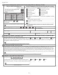 Form DL-298 Service Person Request for Non-commercial Pennsylvania Driver&#039;s License - Pennsylvania Residents Only - Pennsylvania, Page 2