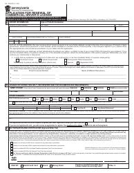 Form DL-143CD Application for Renewal of Commercial Driver&#039;s License - Pennsylvania
