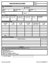 Document preview: AFSC Form 400 AFSC Inventory Count Sheet