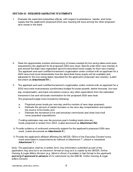 Form MGCB-RAL-4059 Application for Race Meet License - Michigan, Page 9