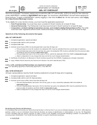 Document preview: Form ABL-107 Application for Registration of Alcoholic Liquor Producer or Importer - South Carolina
