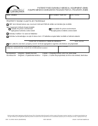 Form DOC13-472ES Patient-Paid Durable Medical Equipment (Dme) - Washington (English/Spanish), Page 2