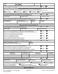 Form DOC20-155ES Intake/Pre-sentence Report Information Sheet - Washington (English/Spanish), Page 5