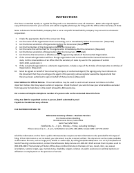 Articles of Conversion Under Chapter 322c - Minnesota, Page 3