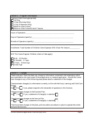 Early Learning and Child Care Licence Renewal Application Form - Prince Edward Island, Canada, Page 3