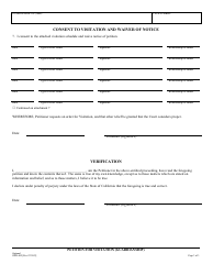 Form SJPR-402 Petition for Visitation (Guardianship) - County of San Joaquin, California, Page 3