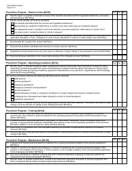 Form SFN60326 RMP Program Level 1 and 2 Checklist - North Dakota, Page 5