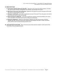 Performance Plan and Appraisal Report - City and County of San Francisco, California, Page 10