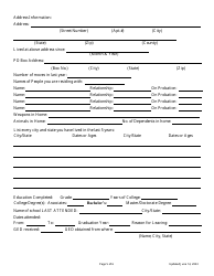 Screening Application - Nebraska, Page 5