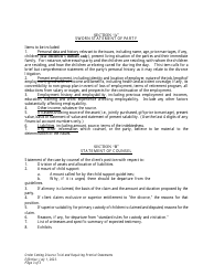 Order Setting Divorce Trial and Requiring Pretrial Statements - Wyoming, Page 3