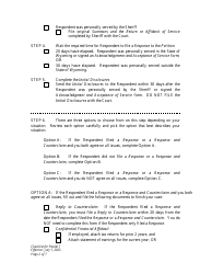 Checklist for Packet 7 - Petitioner - Modification of Custody and Child Support - Wyoming, Page 2