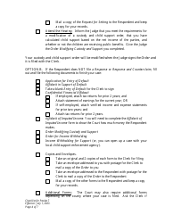 Checklist for Packet 7 - Petitioner - Modification of Custody and Child Support - Wyoming, Page 4
