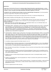 Form UCC-1 (UO-1.1.1) Financing Statement - Connecticut, Page 3