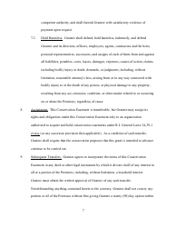 Conservation Easement - Rhode Island, Page 7