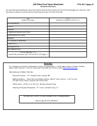 Form IFTA-100 Ifta Quarterly Fuel Use Tax Return - 2nd Quarter - Maine, Page 4