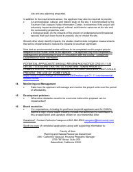 Notice of Funding Availability - Home Investment Partnerships (Home) Program - County of Kern, California, Page 6