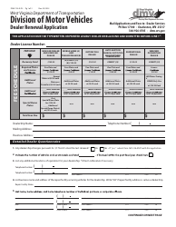 Document preview: Form DMV-126-E-DS Dealer Renewal Application - West Virginia
