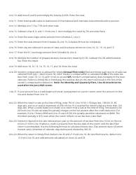 Form SLS458 (RV-R0010701) Tv Programming and Telecommunications Sales and Use Tax Return - Tennessee, Page 4