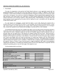 Form Supreme-2 Application for Court Appointment Certification - Rhode Island, Page 5