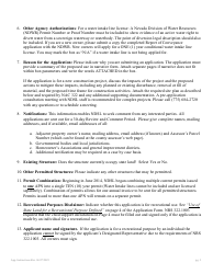 Application for Authorization to Use State-Owned Submerged Lands at Lake Tahoe - Nevada, Page 3