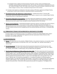 Form HUD-92237-PRA Exhibit 9 Part II of the Rental Assistance Contract, Page 7