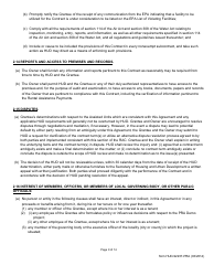 Form HUD-92237-PRA Exhibit 9 Part II of the Rental Assistance Contract, Page 9