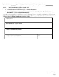 Formulario HUD-92900-A Adenda Del Hud a La Solicitud De Prestamos Residencial Uniforme (Spanish), Page 4