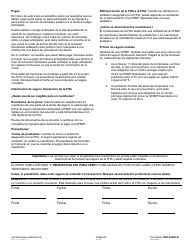 Formulario HUD-92900-B Aviso Importante Para Compradores De Inmuebles (Spanish), Page 2