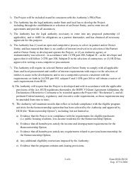 Form HUD-50158 Homeownership Certifications and Assurances, Page 2