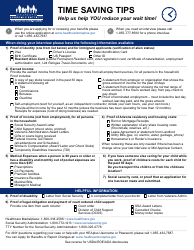 Document preview: Form FAA-1513A Time Saving Tips - Arizona