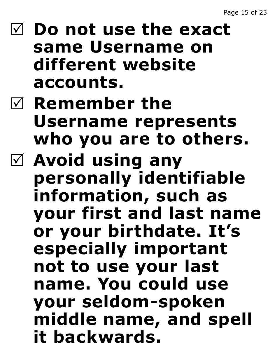 Form FAA-1513A-XLP Time Saving Tips (Extra Large Print) - Arizona, Page 15
