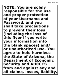 Form FAA-1513A-XLP Time Saving Tips (Extra Large Print) - Arizona, Page 20