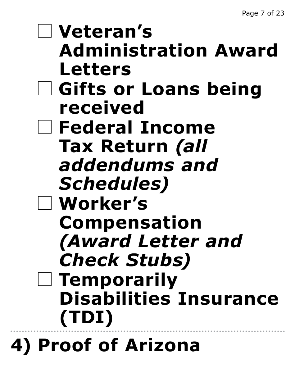 Form FAA-1513A-XLP Time Saving Tips (Extra Large Print) - Arizona, Page 7