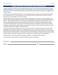 Form EAP-1002A Liheap Application - Arizona, Page 4