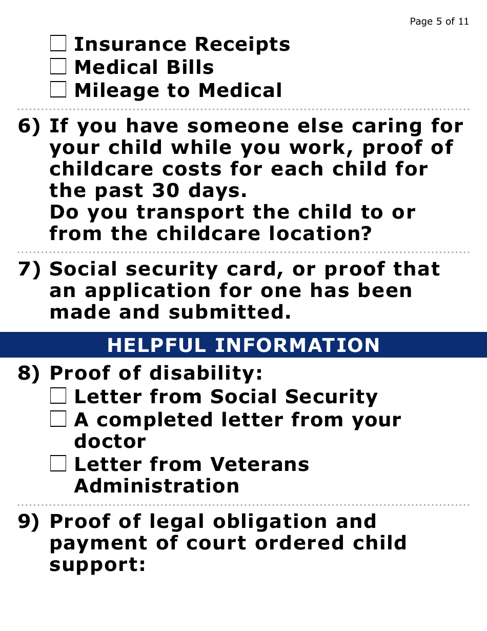 Form FAA-1513A-LP Time Saving Tips (Large Print) - Arizona, Page 5