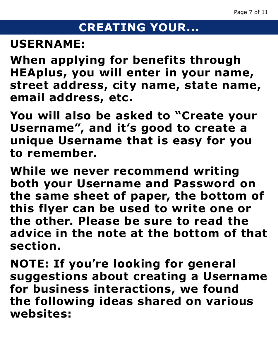Form FAA-1513A-LP Time Saving Tips (Large Print) - Arizona, Page 7