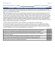 Formulario ESA-1306A-S Inscripcion Con El Servicio De Empleo - Arizona (Spanish), Page 4