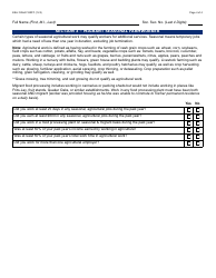 Form ESA-1306A Employment Service Registration - Arizona, Page 4