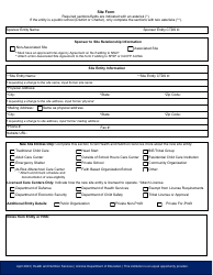 Add/Change/Delete Form - Sponsor Form - Arizona, Page 2