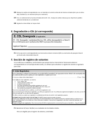 Instrucciones para Formulario LIC100 Driver&#039;s License, Learner&#039;s Permit or Id Card Application - Massachusetts (Spanish), Page 4