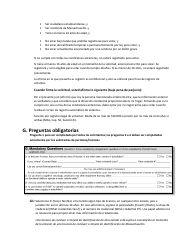 Instrucciones para Formulario LIC100 Driver&#039;s License, Learner&#039;s Permit or Id Card Application - Massachusetts (Spanish), Page 5