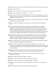 Instructions for Form LIC100 Driver&#039;s License, Learner&#039;s Permit or Id Card Application - Massachusetts (Portuguese), Page 2