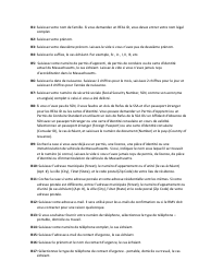 Instructions for Form LIC100 Driver&#039;s License, Learner&#039;s Permit or Id Card Application - Massachusetts (French), Page 2