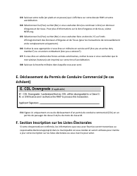 Instructions for Form LIC100 Driver&#039;s License, Learner&#039;s Permit or Id Card Application - Massachusetts (French), Page 4